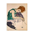 Seated Woman With Bent Knee