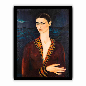 Self-Portrait in Velvet Dress by Frida Kahlo