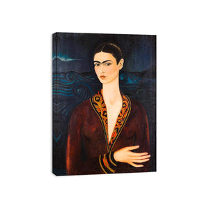 Self-Portrait in Velvet Dress by Frida Kahlo