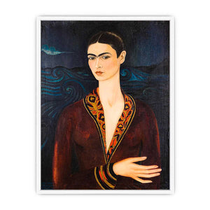 Self-Portrait in Velvet Dress by Frida Kahlo