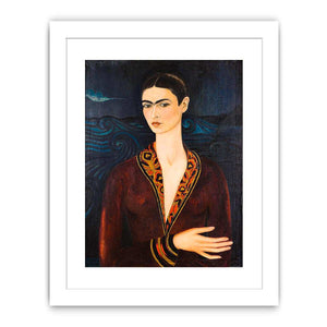 Self-Portrait in Velvet Dress by Frida Kahlo