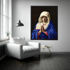 The Virgin in Prayer by Francesco de' Rossi