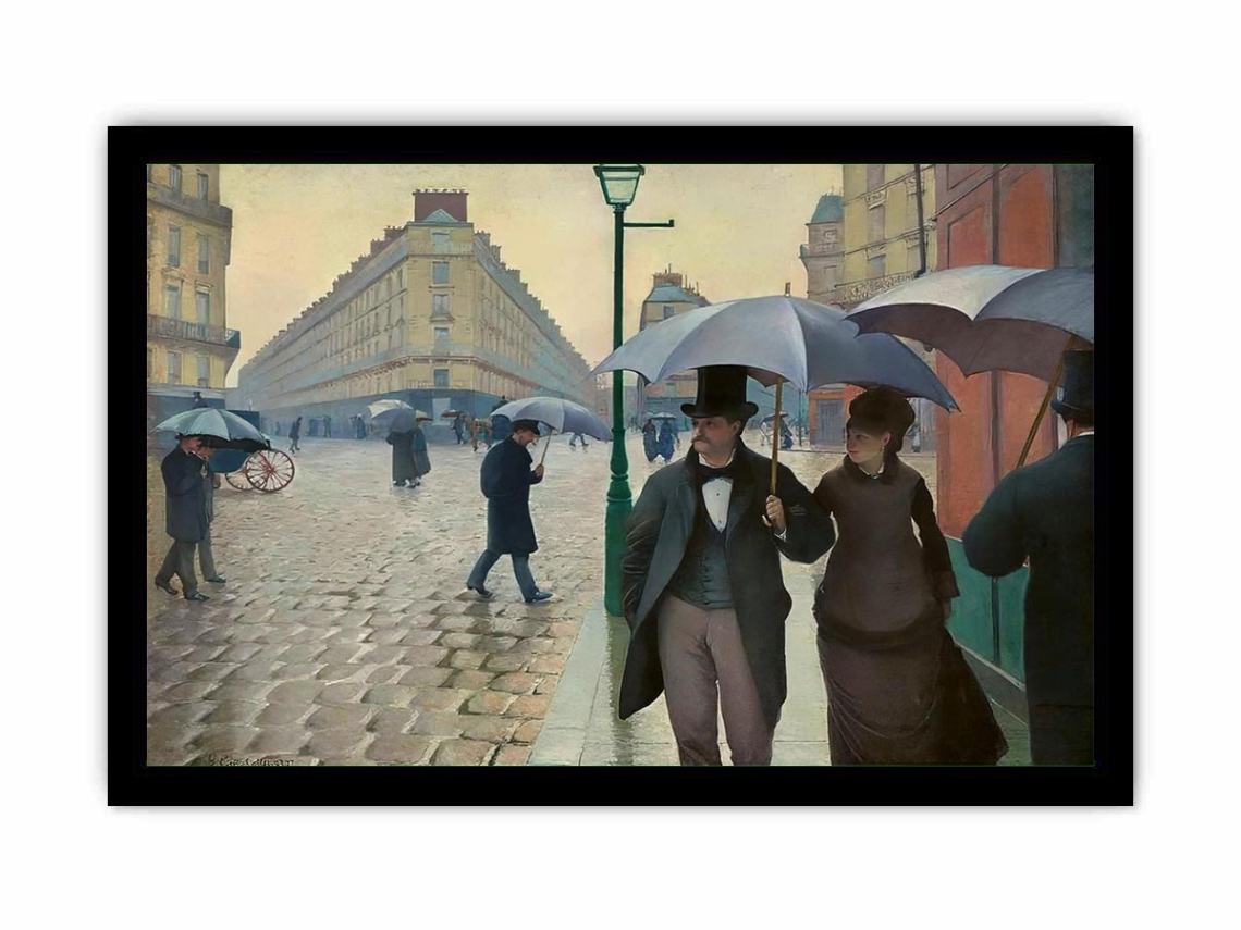 Paris Street- Rainy Weather 1877
