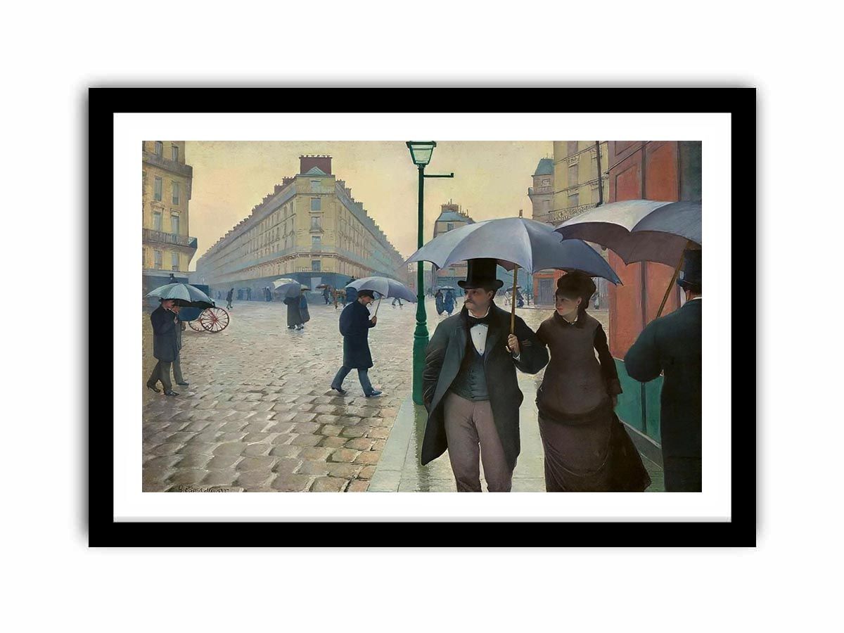 Paris Street- Rainy Weather 1877
