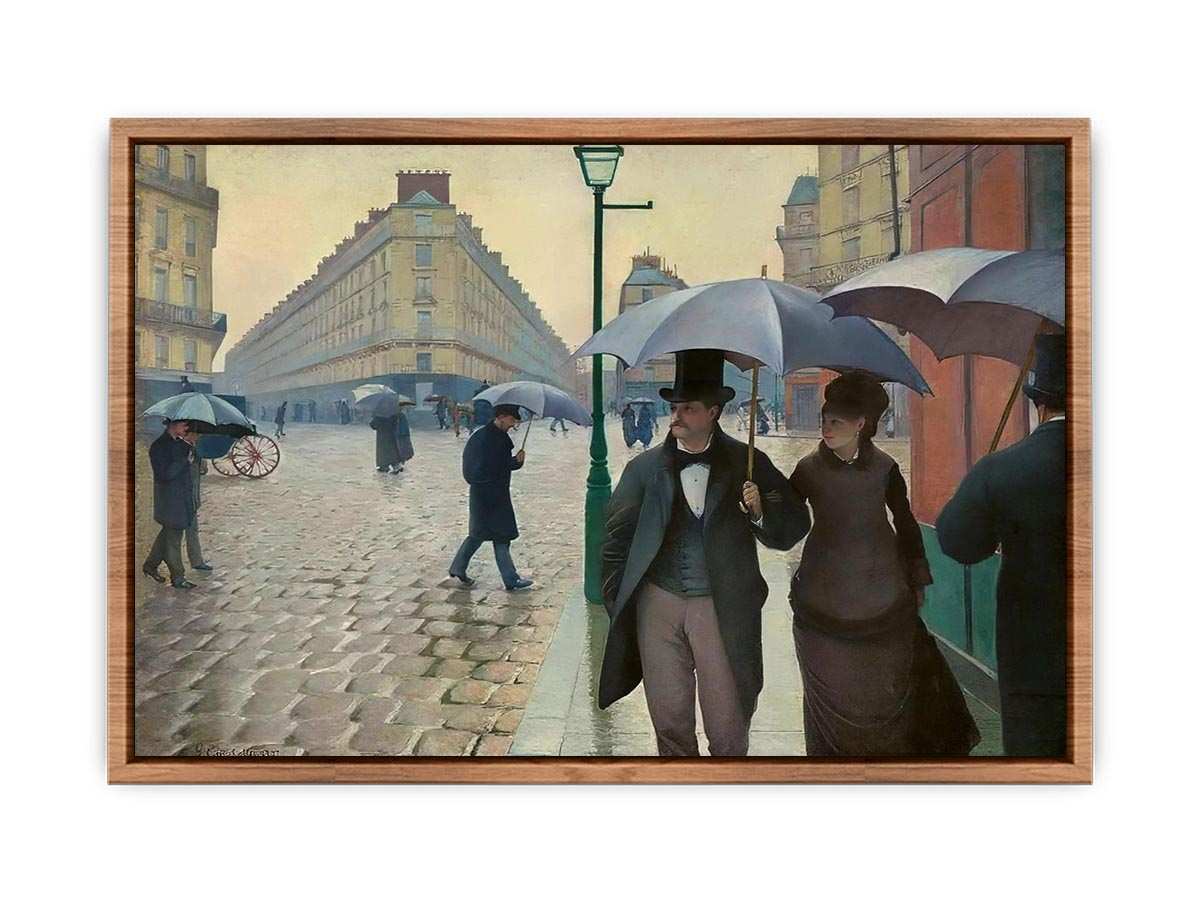 Paris Street- Rainy Weather 1877