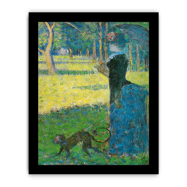 Woman with a Monkey