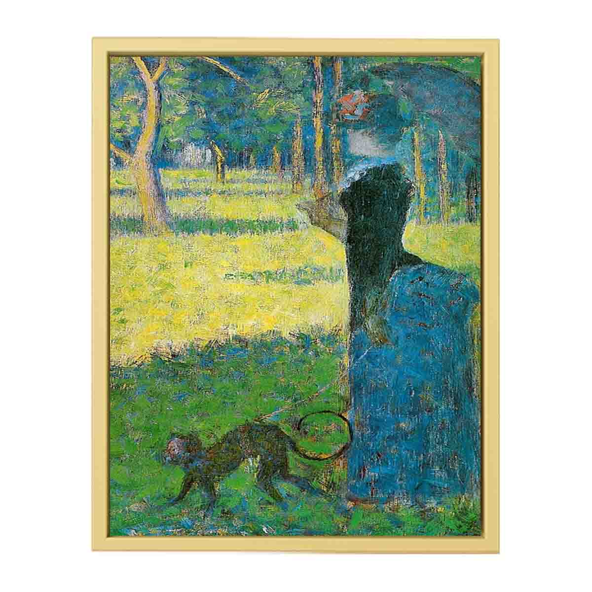 Woman with a Monkey