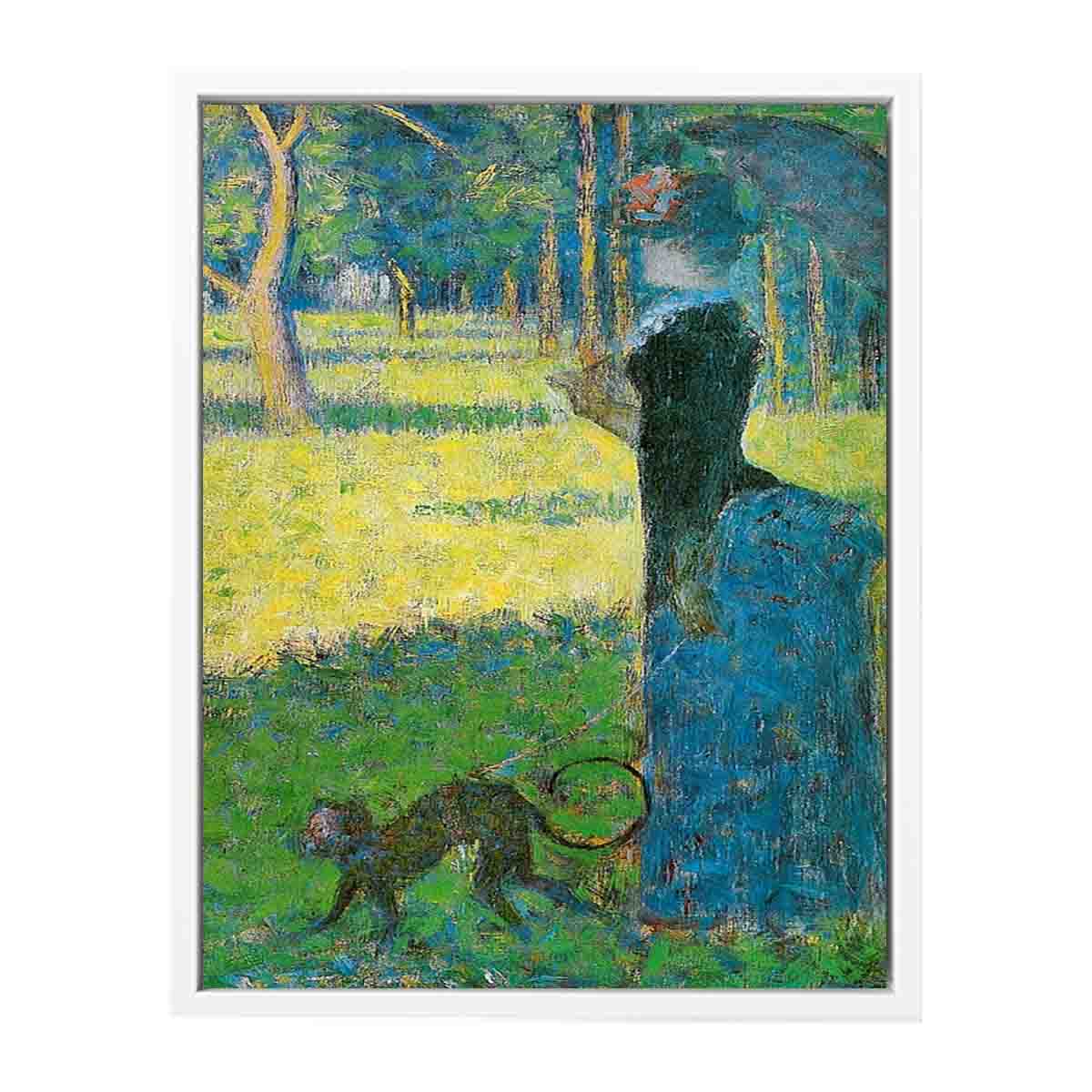 Woman with a Monkey