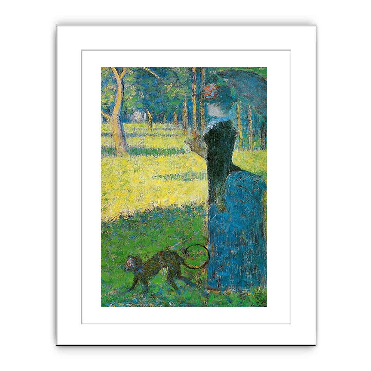 Woman with a Monkey