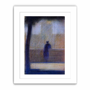 Man Leaning on a Parapet