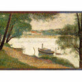 The Seine at La Grande Jatte in the Spring