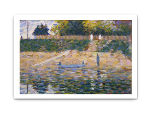 Boats near the Beach at Asnieres