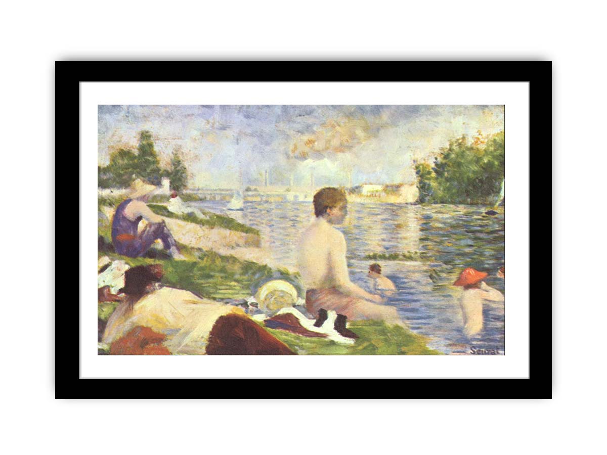Final Study for 'Bathing at Asnieres