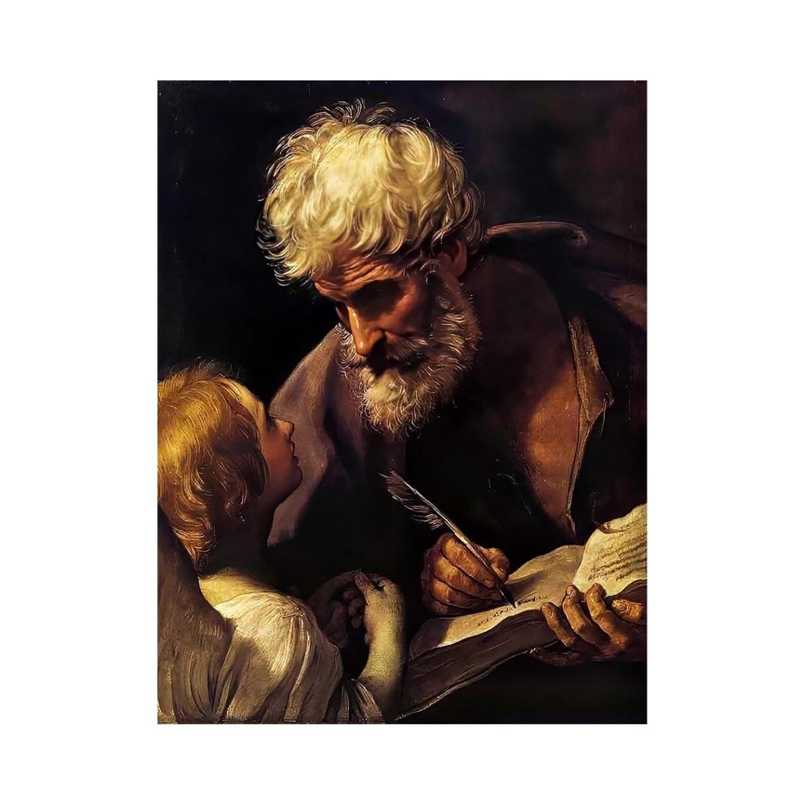 St Matthew and the Angel 1635-40