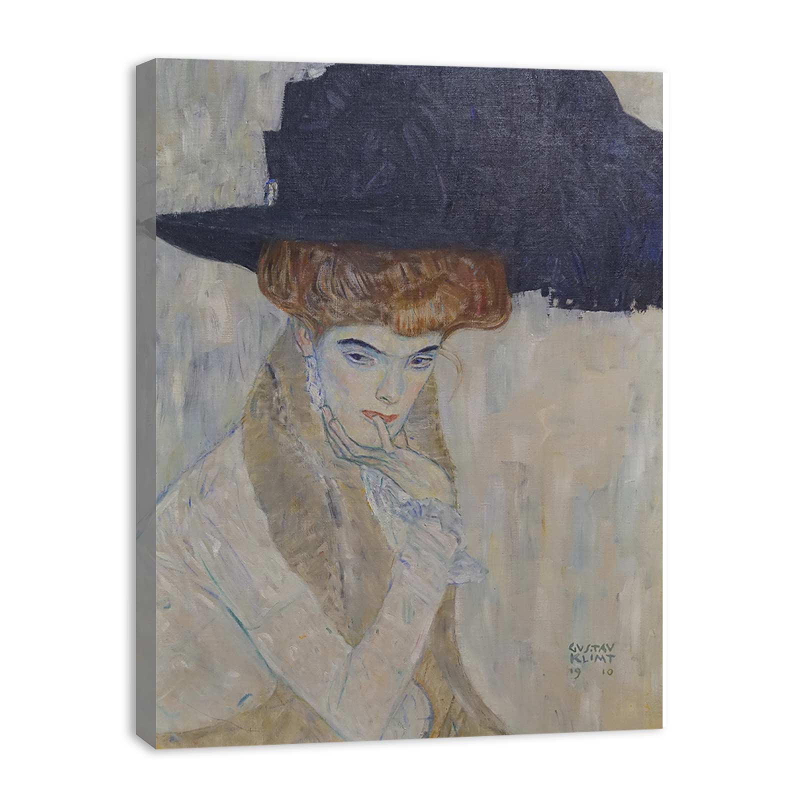 The Black Feather Hat 1910