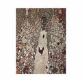 Garden with Roosters by Gustav Klimt