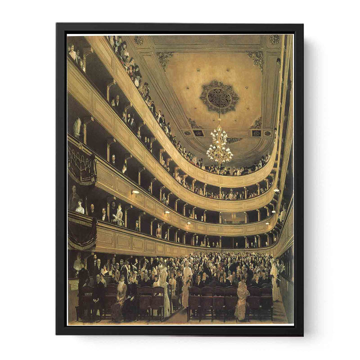 Auditorium in the Old Burgtheater, Vienna
