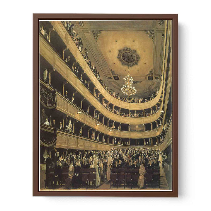 Auditorium in the Old Burgtheater, Vienna