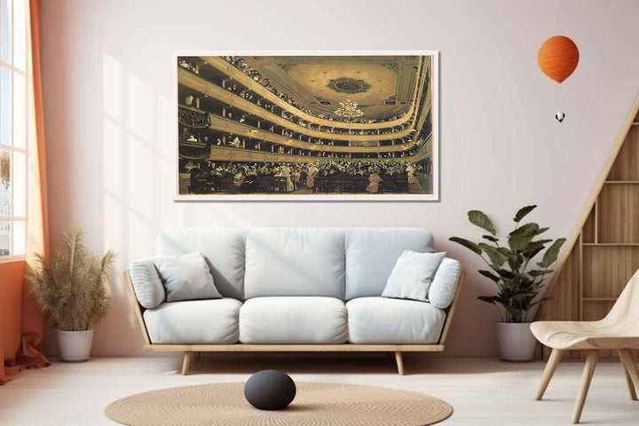 Auditorium in the Old Burgtheater, Vienna