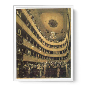 Auditorium in the Old Burgtheater, Vienna