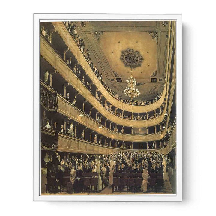 Auditorium in the Old Burgtheater, Vienna