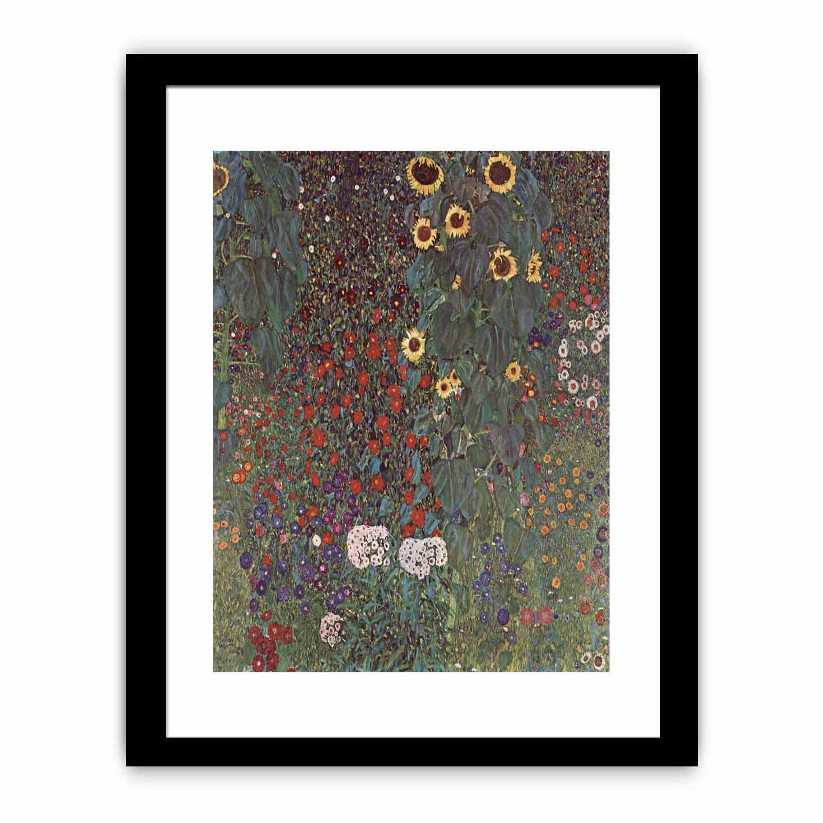 Cottage Garden with Sunflowers