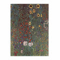 Cottage Garden with Sunflowers