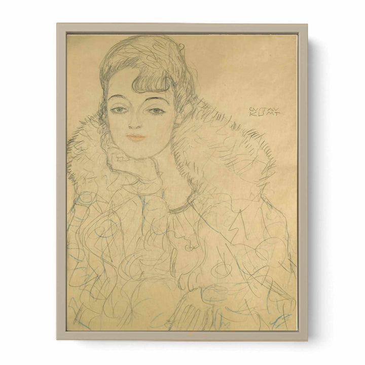 Portrait Of A Lady, Frontal View