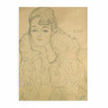 Portrait Of A Lady, Frontal View