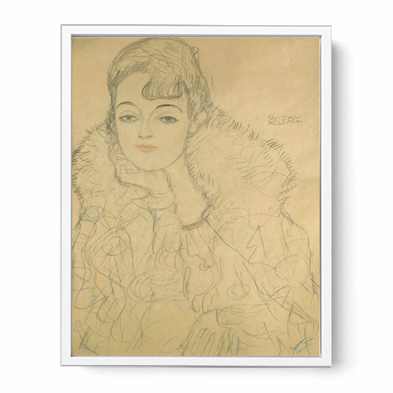 Portrait Of A Lady, Frontal View
