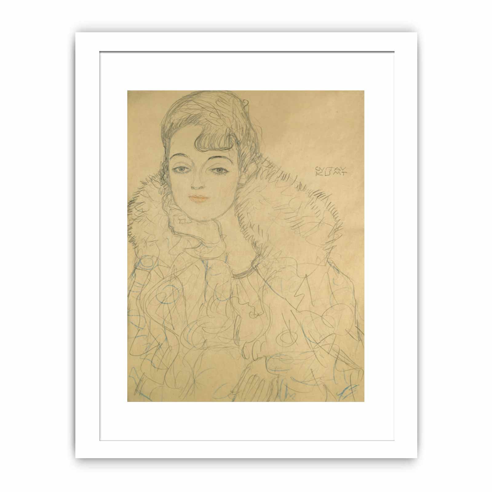 Portrait Of A Lady, Frontal View