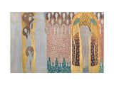 The Beethoven Frieze The Longing for Happiness Finds Repose in Poetry. Right wall artwork preview