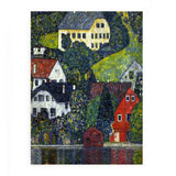 Houses In Unterach On The Attersee artwork preview