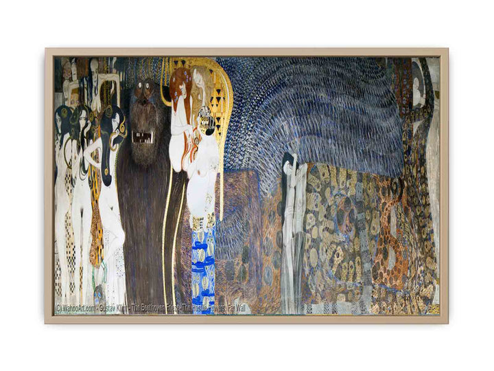 The Beethoven Frieze The Hostile Powers. Far Wall