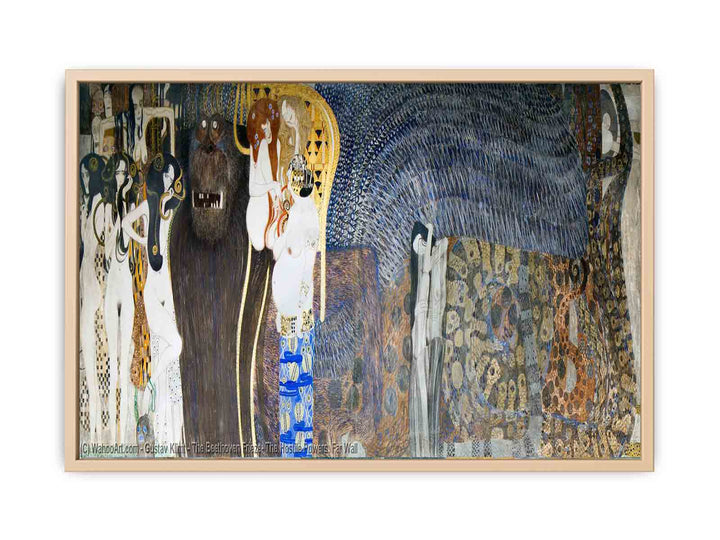 The Beethoven Frieze The Hostile Powers. Far Wall