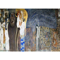 The Beethoven Frieze The Hostile Powers. Far Wall
