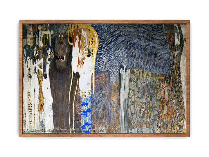 The Beethoven Frieze The Hostile Powers. Far Wall