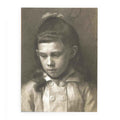 Portrait of a Girl, Head Slightly Turned Left
