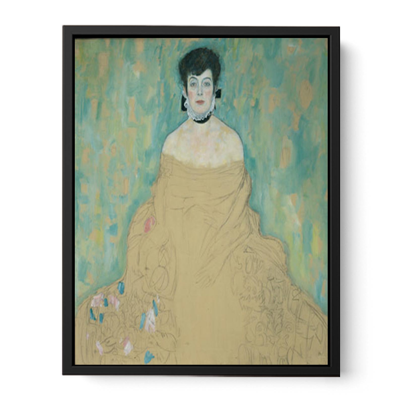 Portrait Of Amalie Zuckerkandl (unfinished)