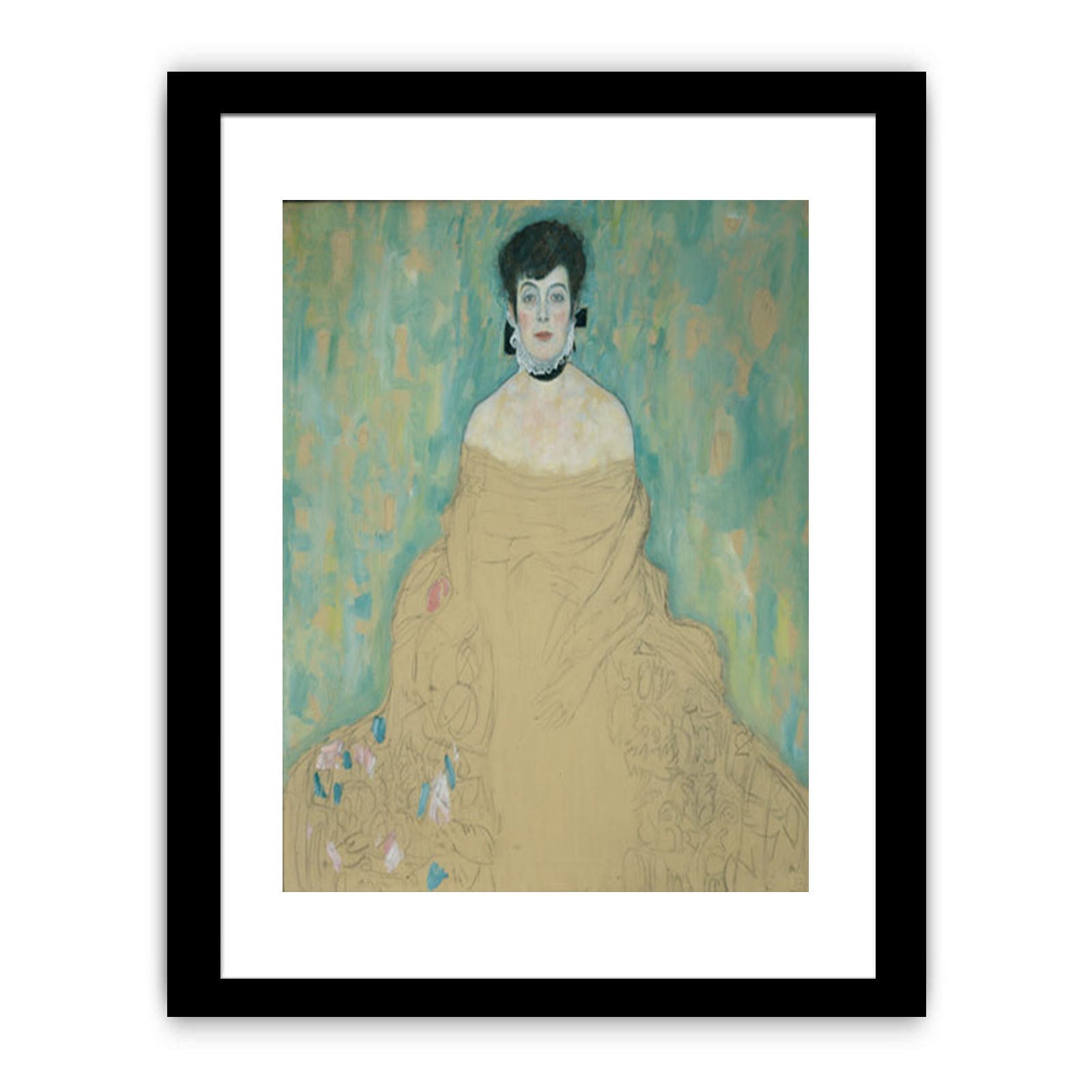 Portrait Of Amalie Zuckerkandl (unfinished)