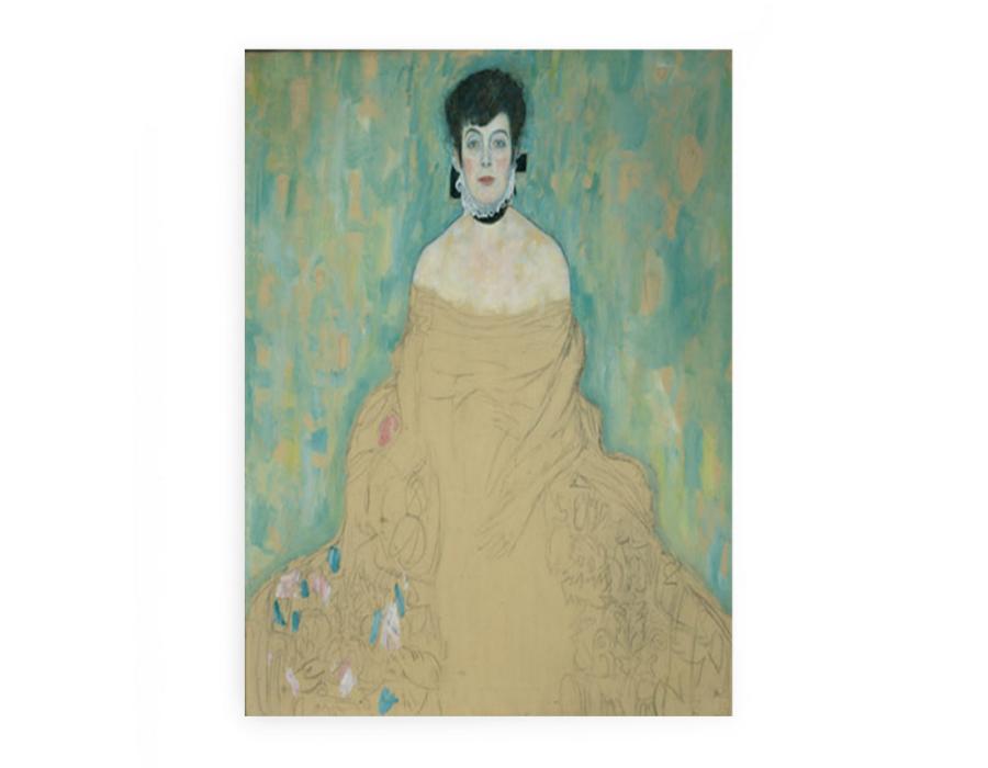 Portrait Of Amalie Zuckerkandl (unfinished)