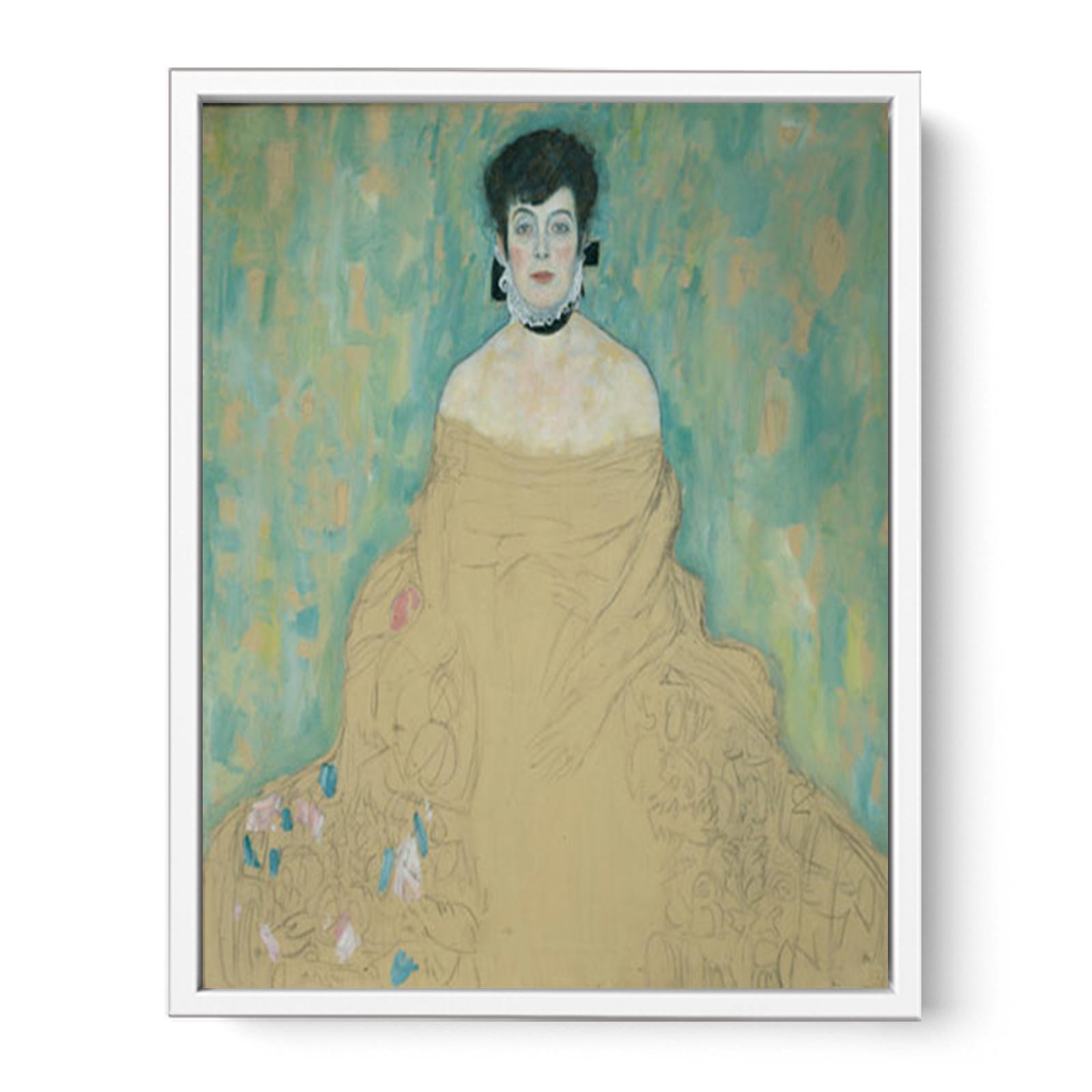 Portrait Of Amalie Zuckerkandl (unfinished)