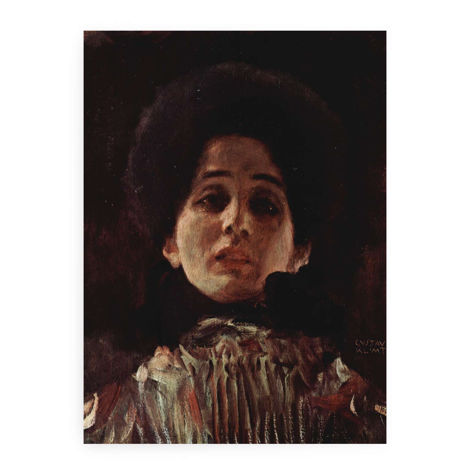 Face Portrait Of A Lady
