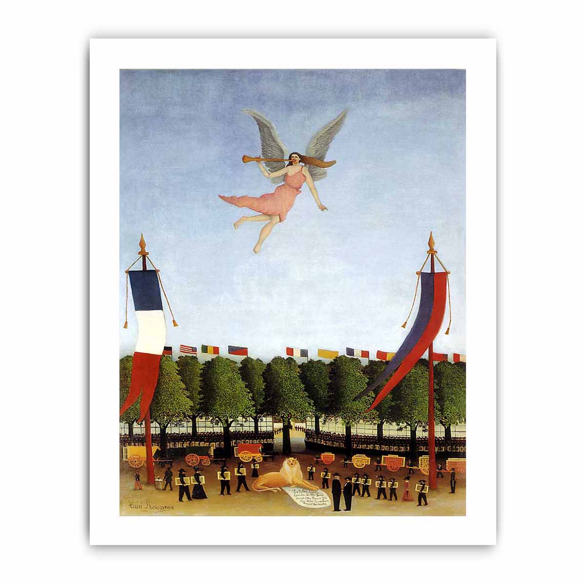 Liberty Inviting Artists at the Society of Independent Artis