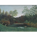 View of the Bois de Boulogne