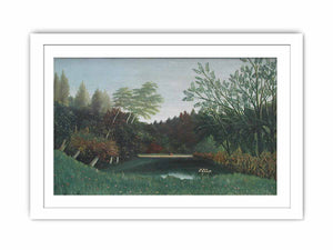 View of the Bois de Boulogne