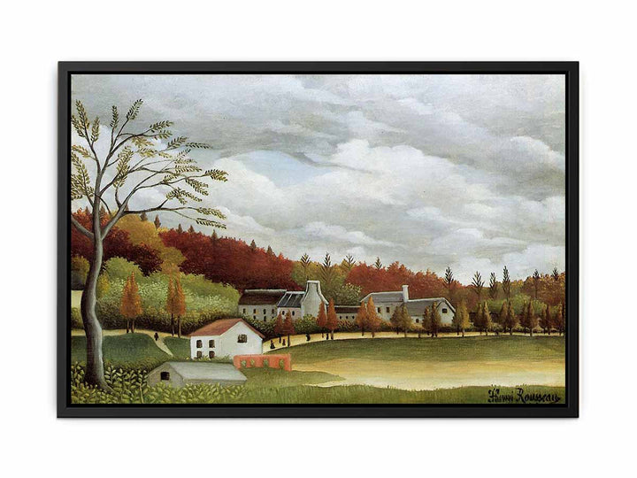 View of Bievre-sur-Gentilly