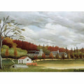 View of Bievre-sur-Gentilly