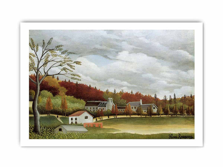 View of Bievre-sur-Gentilly