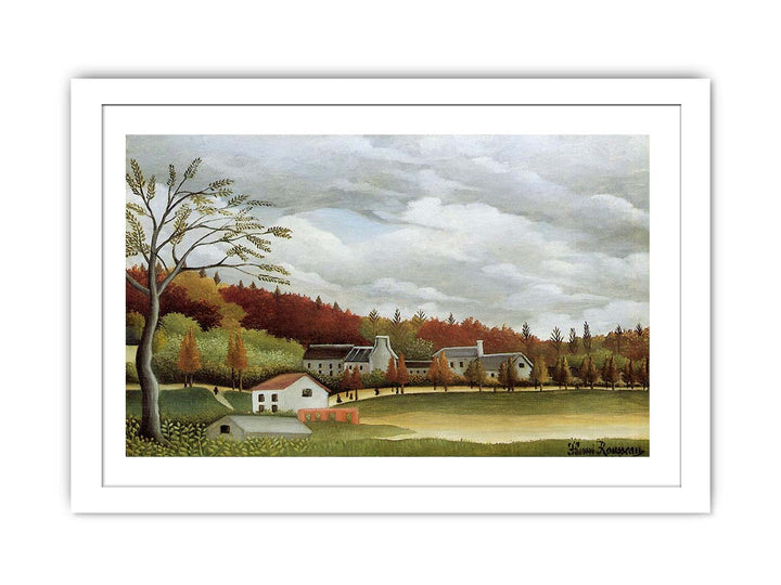 View of Bievre-sur-Gentilly